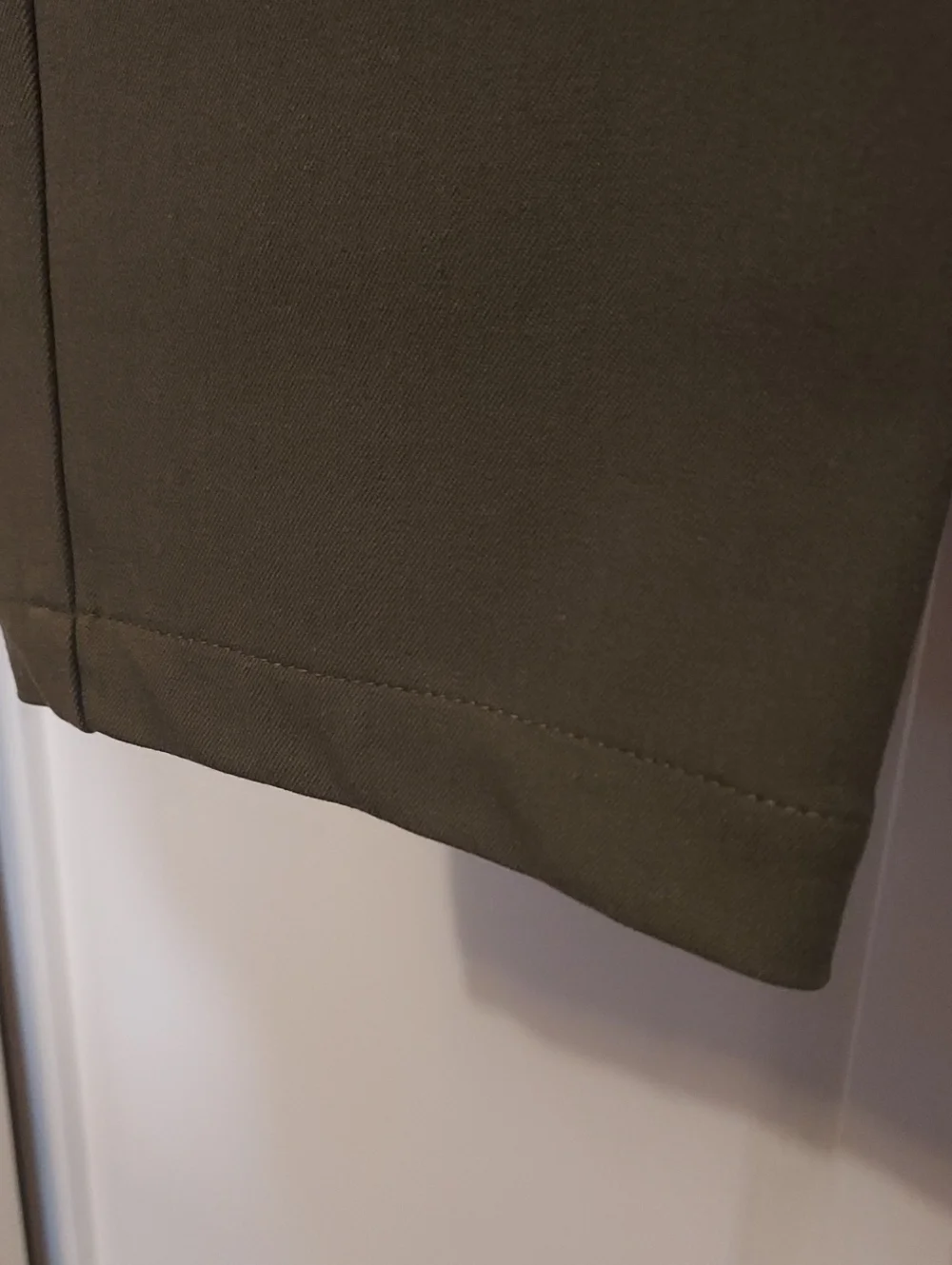 Old Navy Pixie High Rise Pants Olive Green Straight Leg Size 6